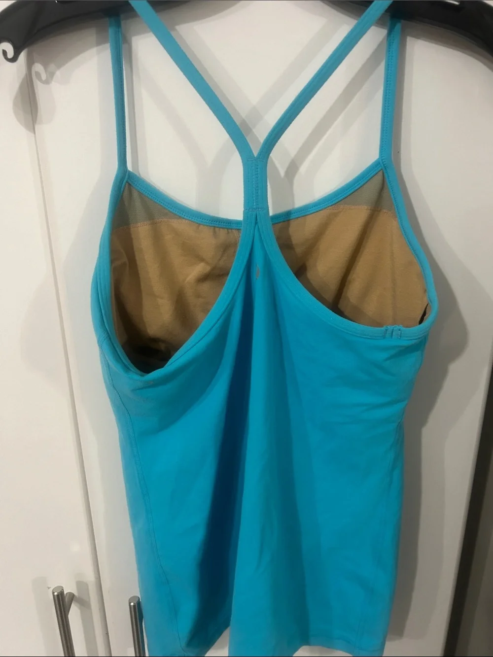 lululemon athletica Bright Teal Strappy Tank small